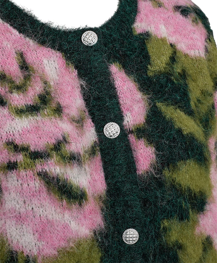 Dames vest groen