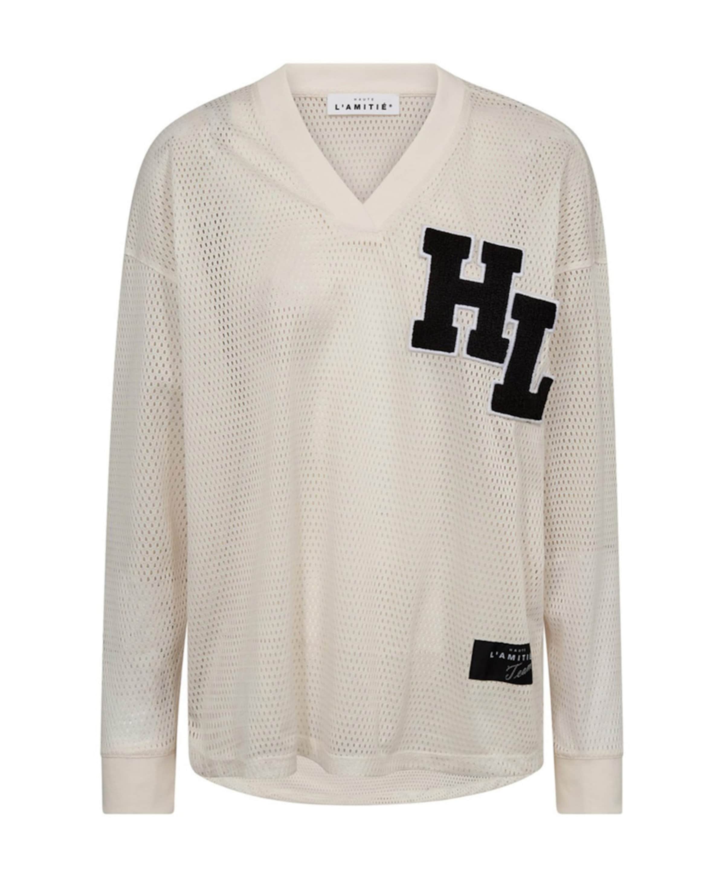 Dames longsleeve ecru