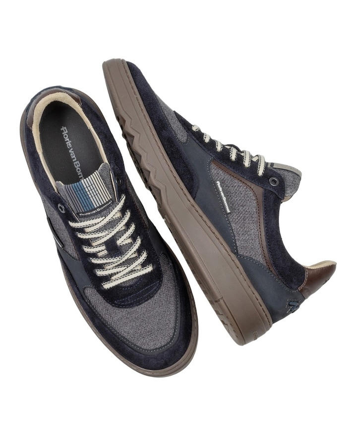 heren veterschoenen blauw