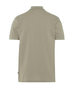 Heren polo beige