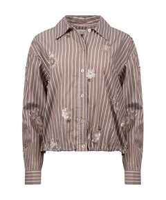 Dames blouse beige