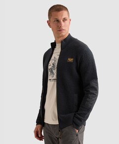 Heren vest blauw
