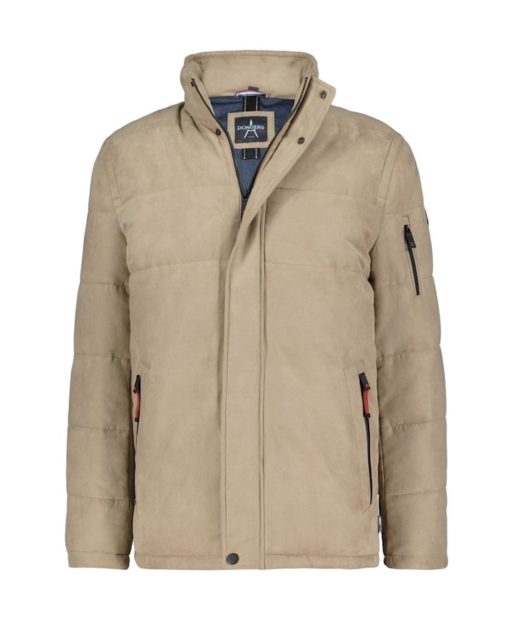 Heren jas beige