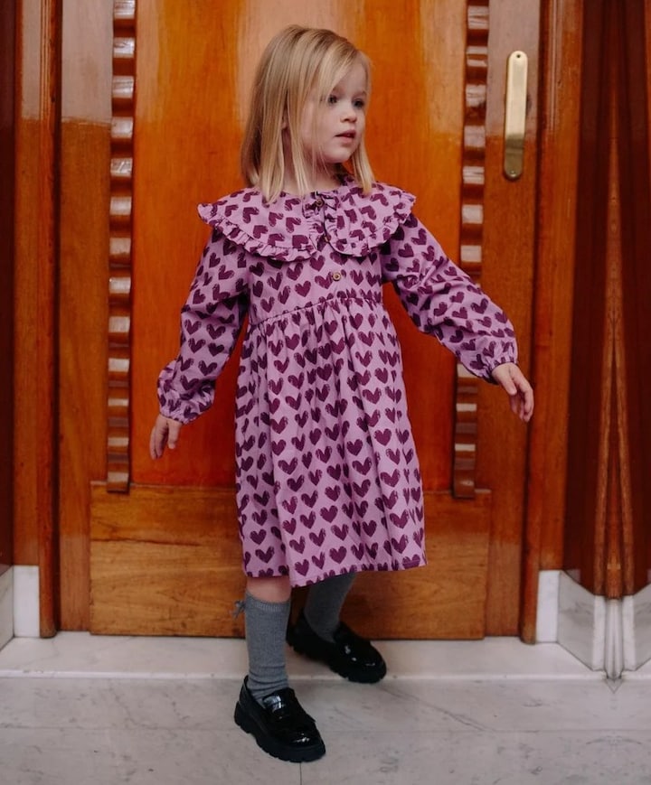 Meisjes jurk roze