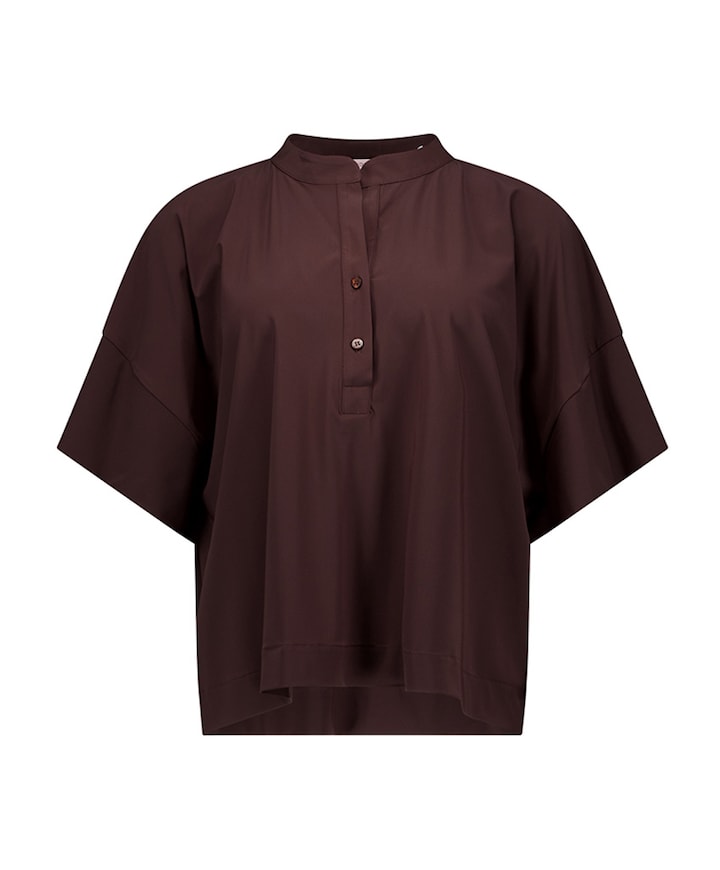 Dames blouse bruin