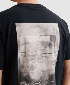 Heren T-shirt blauw