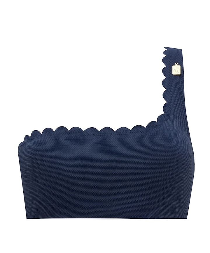 Dames bikinitop blauw