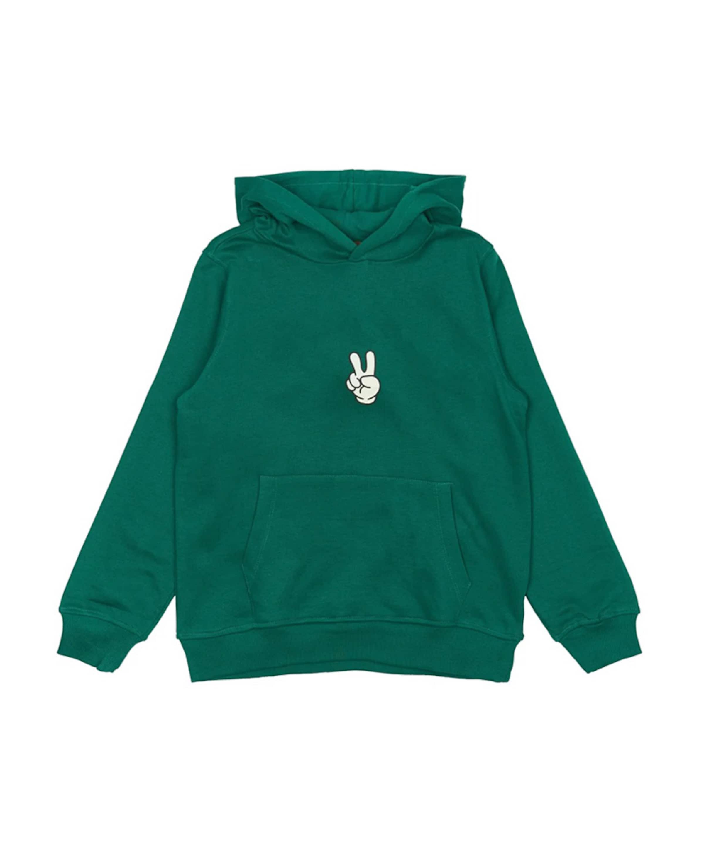 Hoodie groen