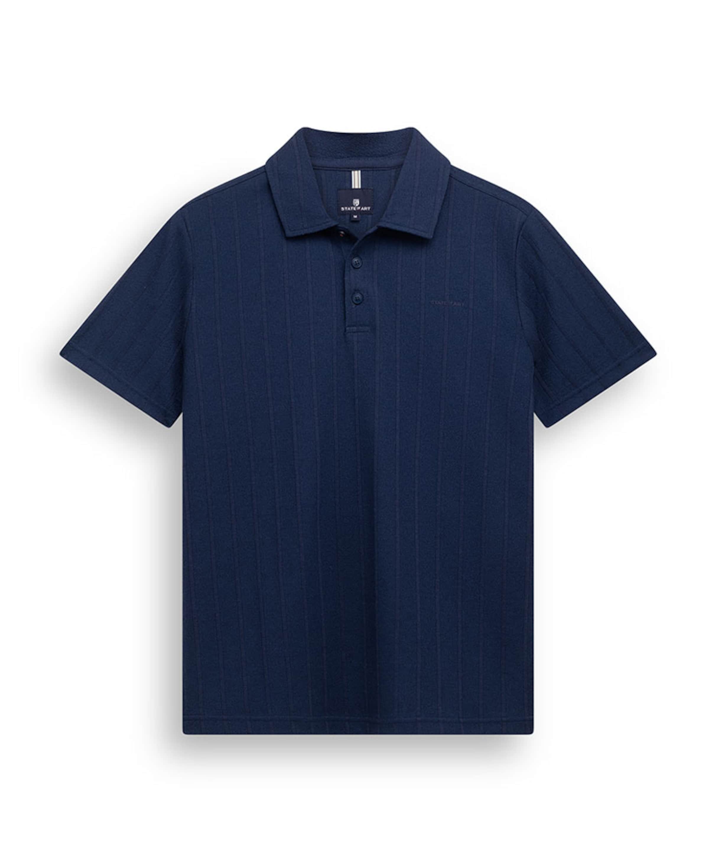 Heren polo blauw