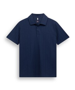 Heren polo blauw