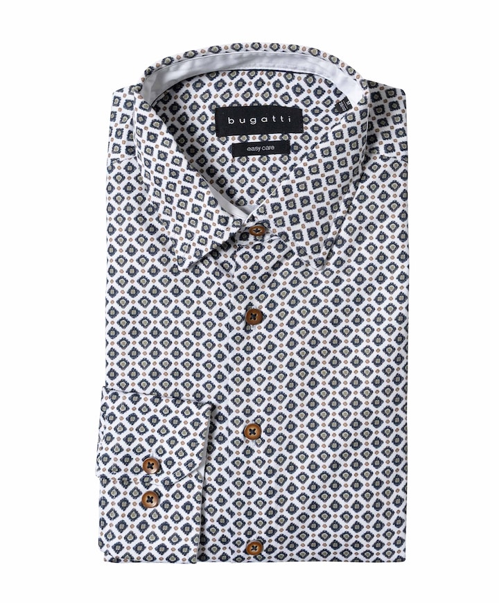 Overhemd lange mouw groen