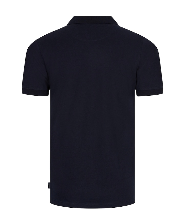 Heren polo blauw