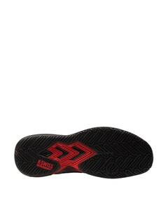KS TFW ULTRA COURT PADEL-BLCK/ANTHRACITE/SANYO RED tennisschoenen zwart
