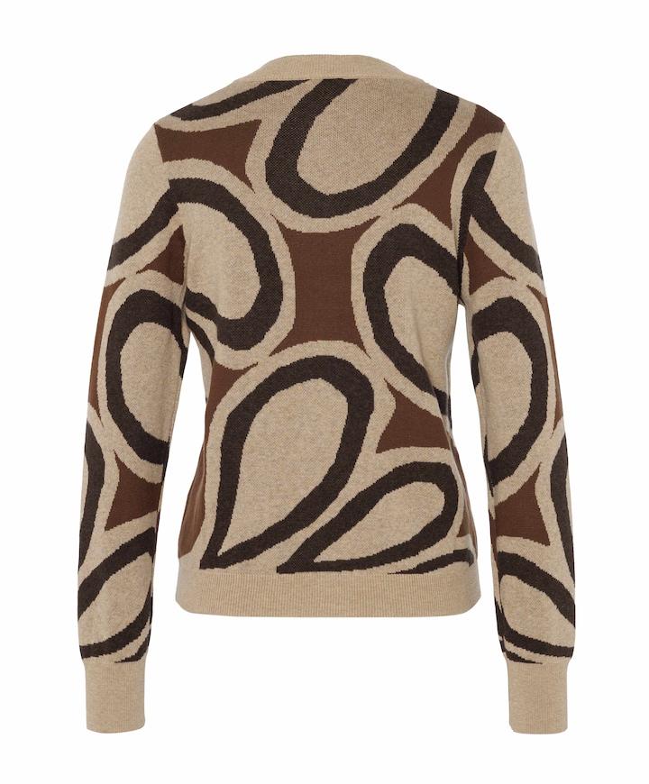 Dames vest beige