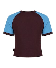 Dames T-shirt bruin