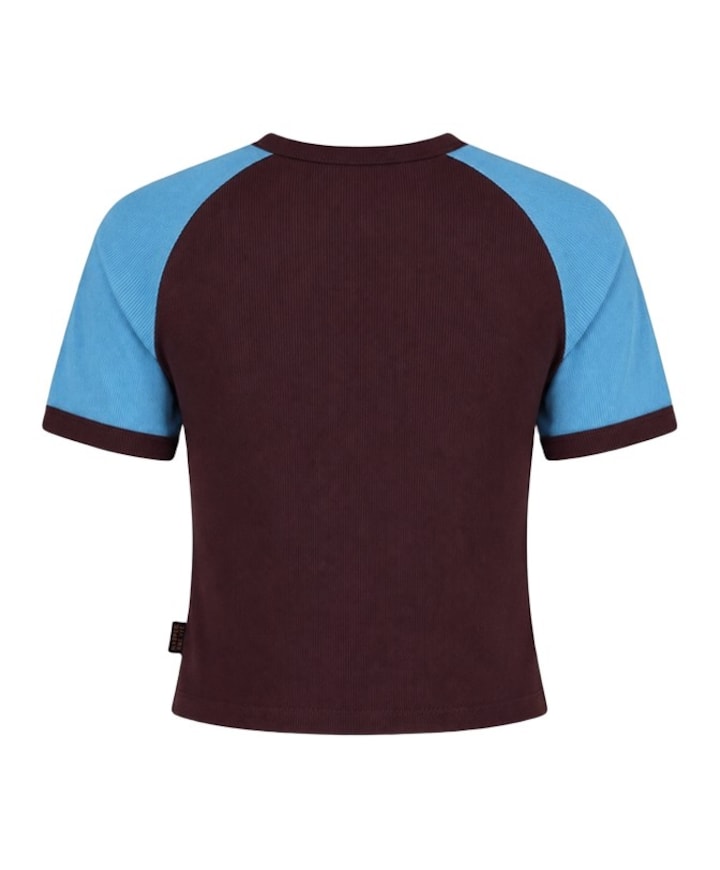 Dames T-shirt bruin