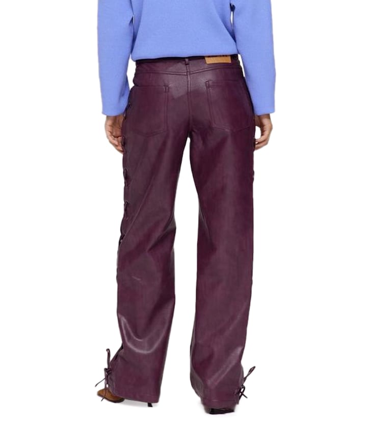 SALLY-PA dames broek bordeaux
