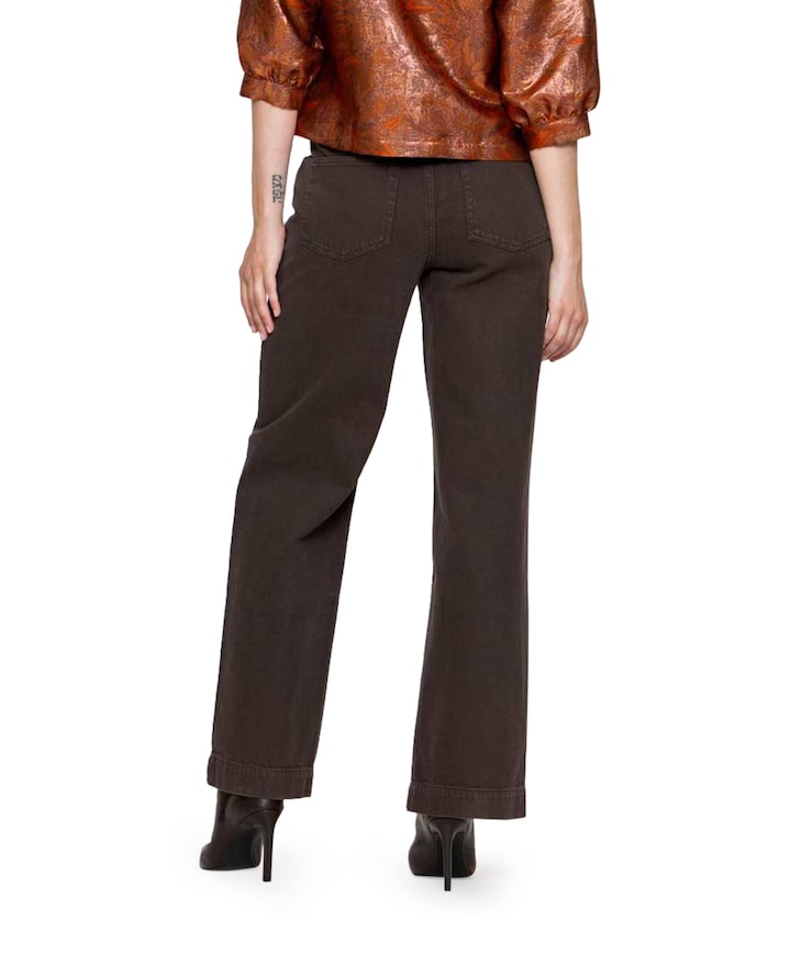Flair jeans bruin