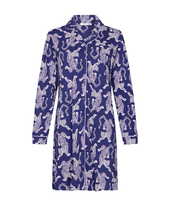 Dames nachthemd paars