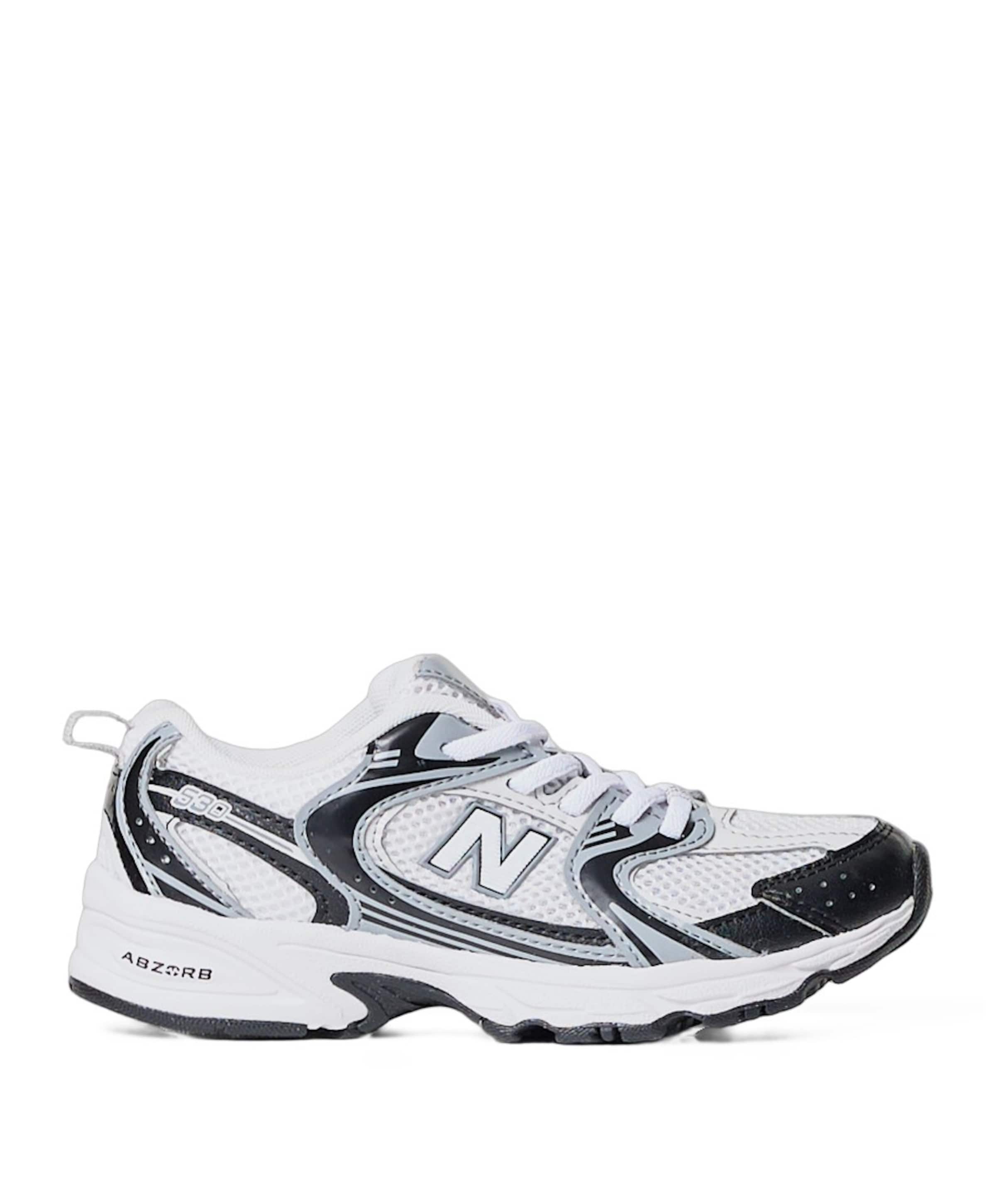 530 bungee lace uniseks sneakers  zwart