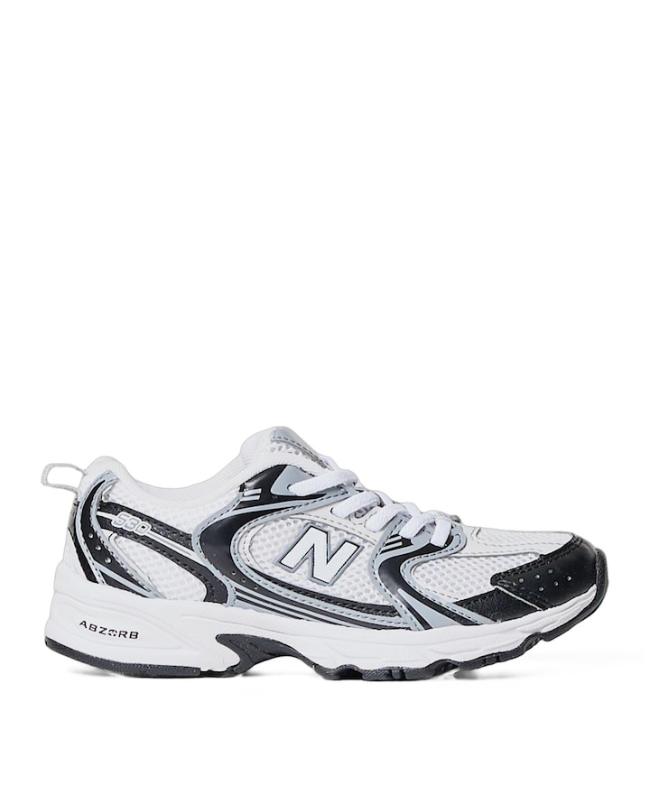 530 bungee lace uniseks sneakers  zwart