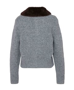 Dames vest grijs