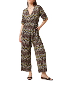 Zita Shio dames jumpsuit blauw