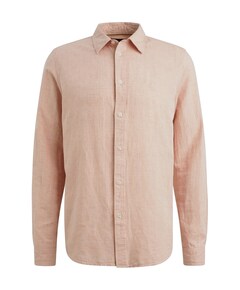 Heren overhemd lange mouw roze