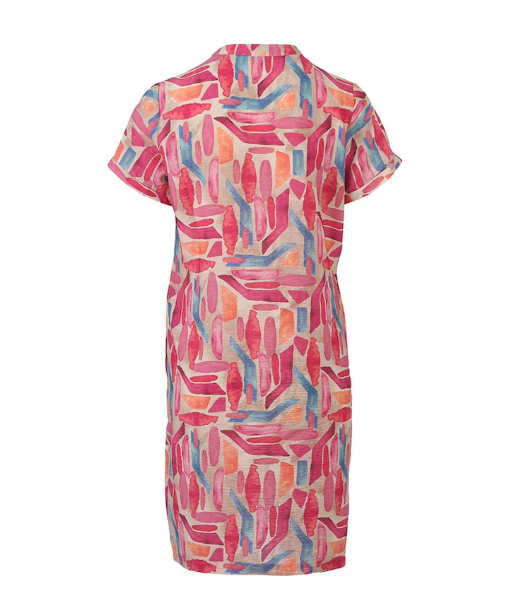 Dames jurk roze