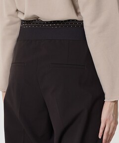 Eva double jogg broek bruin