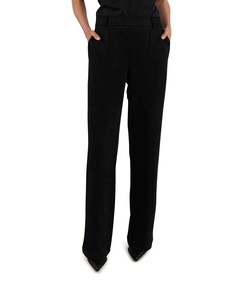 Jill Suedine broek zwart