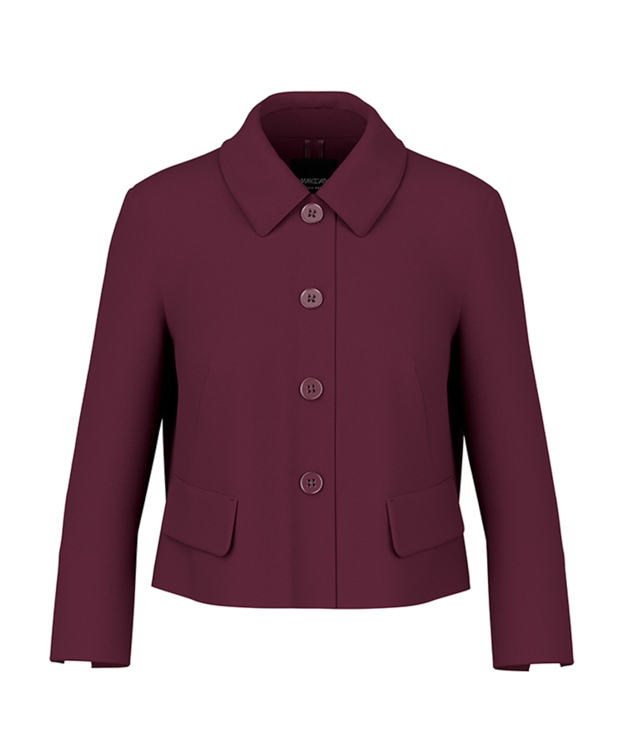 Dames jas bordeaux