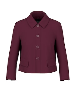 Dames jas bordeaux