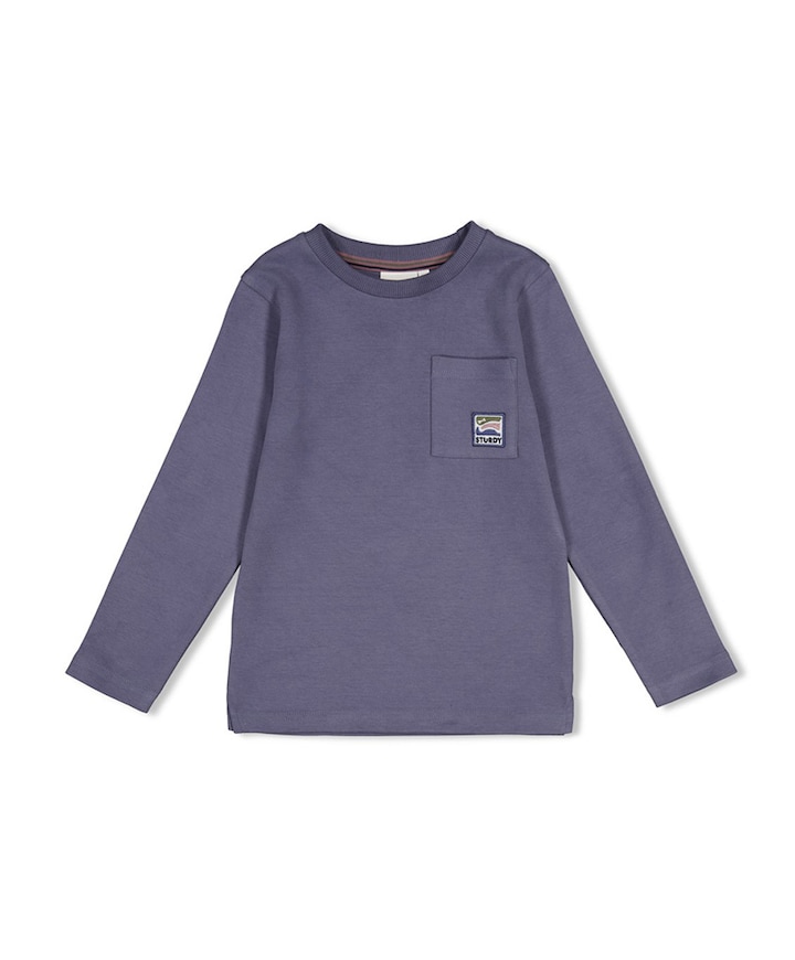 Jongens longsleeve blauw