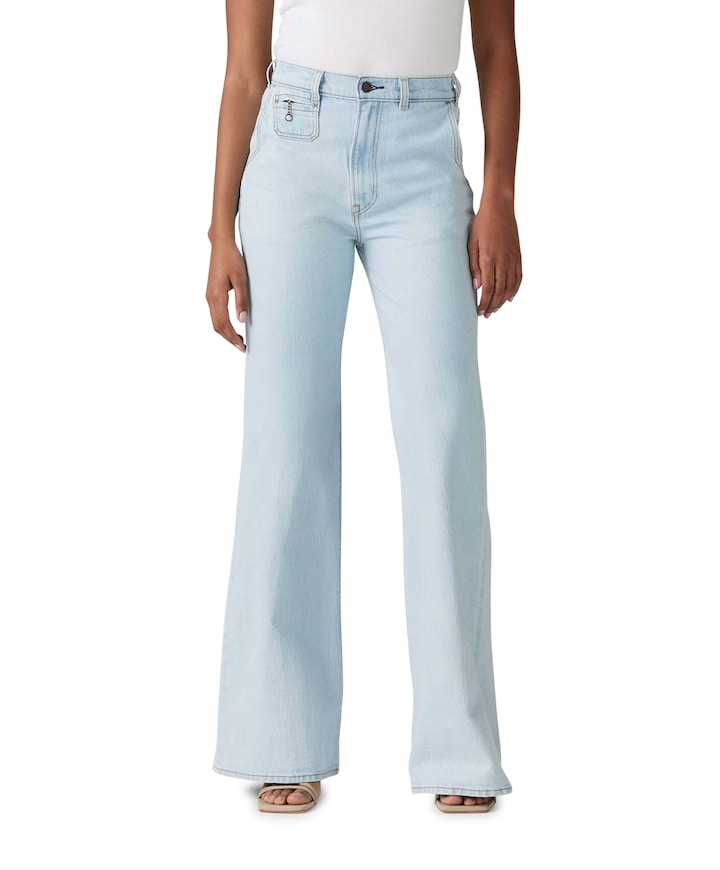 Ribcage bells vintage jeans blauw