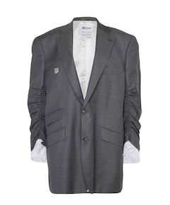 Dames blazer grijs