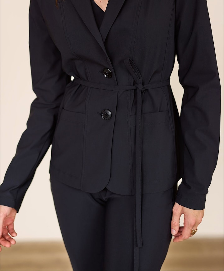 Dames blazer zwart