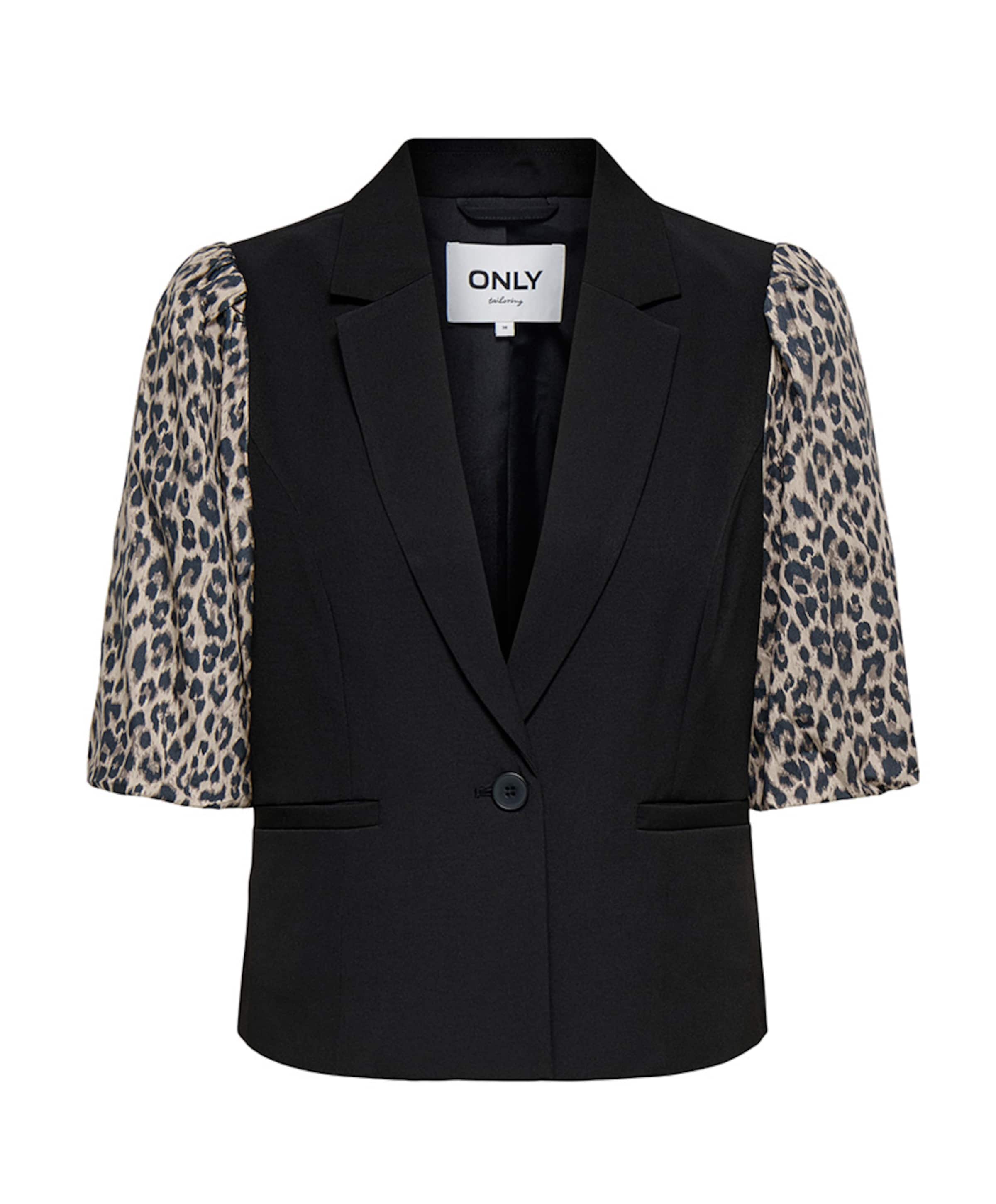 Dames blazer zwart