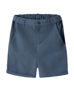 NMMFAHER SHORTS jongens korte broek blauw