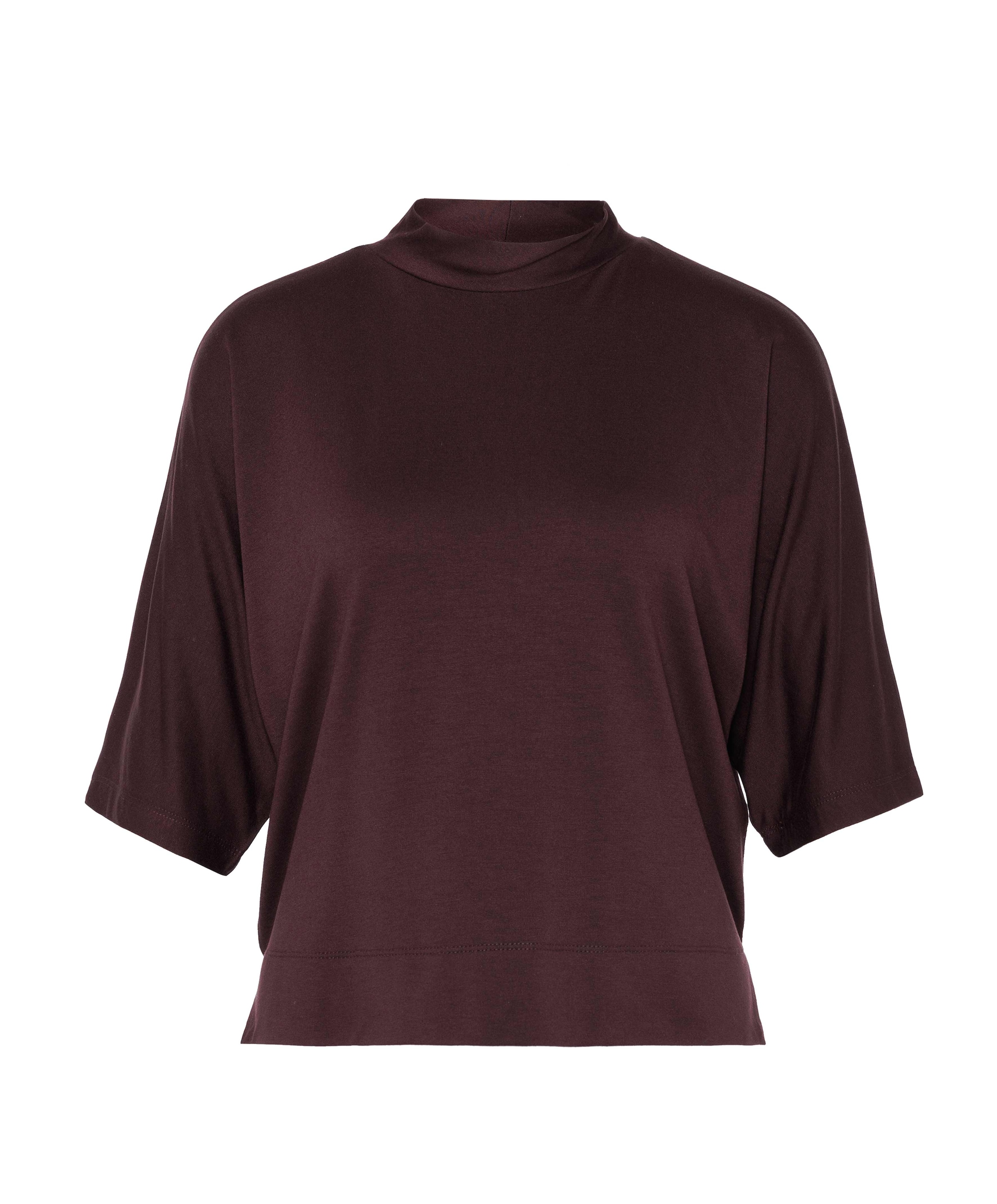Dames T-shirt bordeaux
