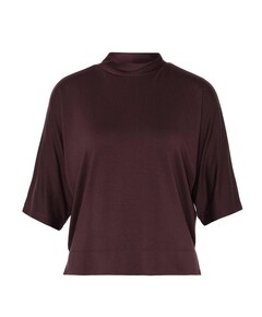 Dames T-shirt bordeaux