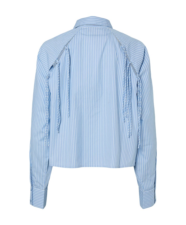 Blouse blauw