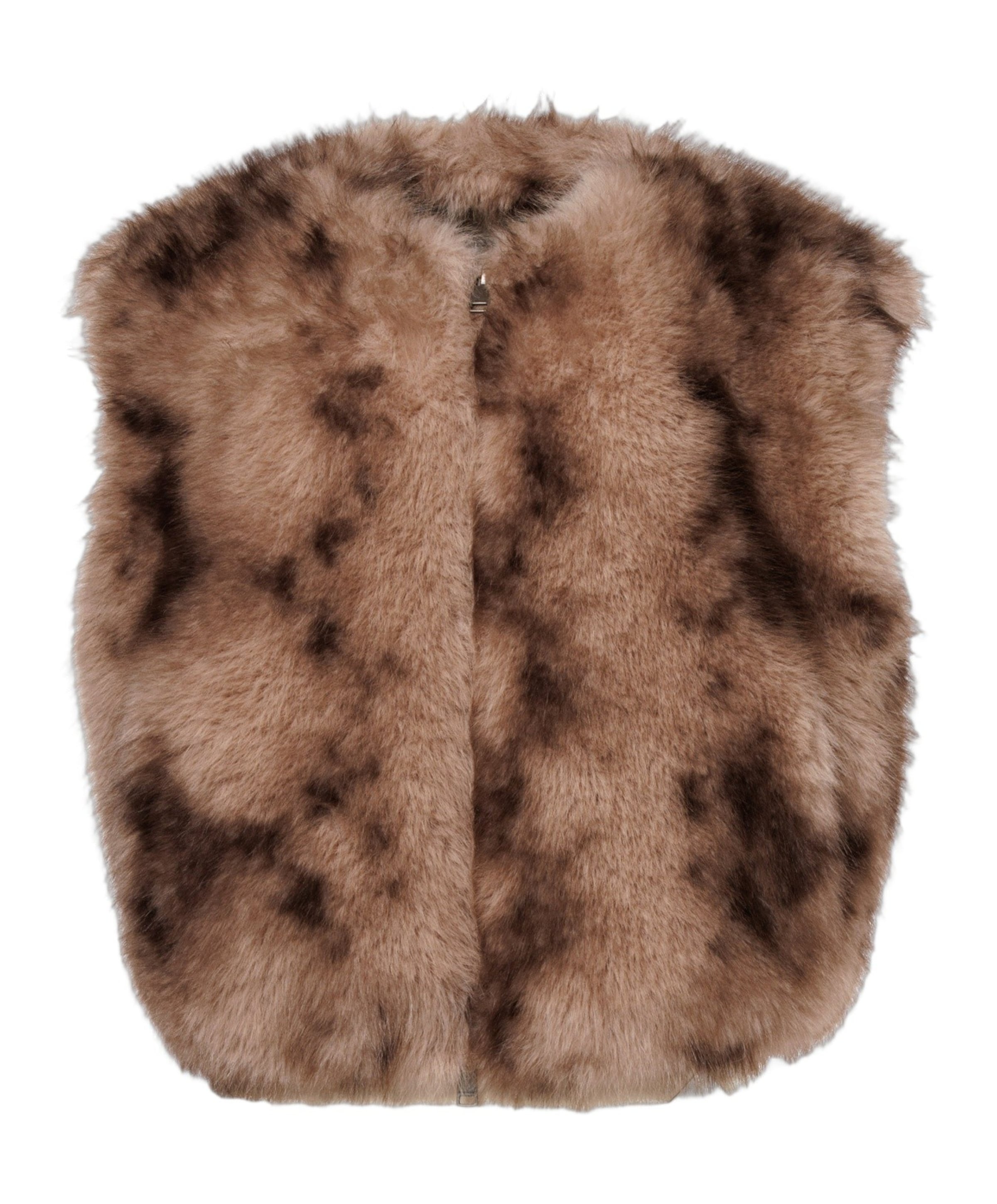 Dames gilet beige