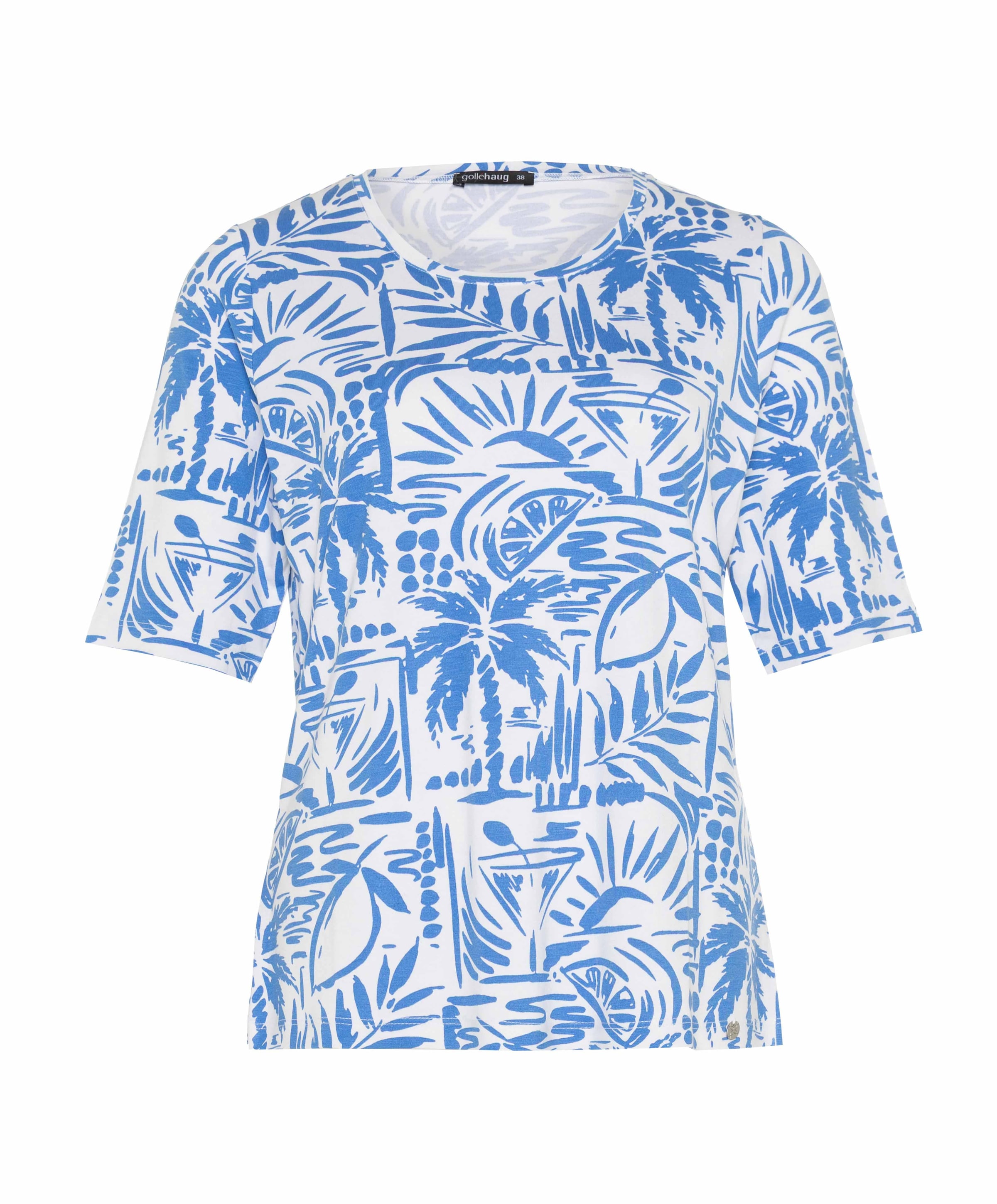 Dames T-shirt blauw