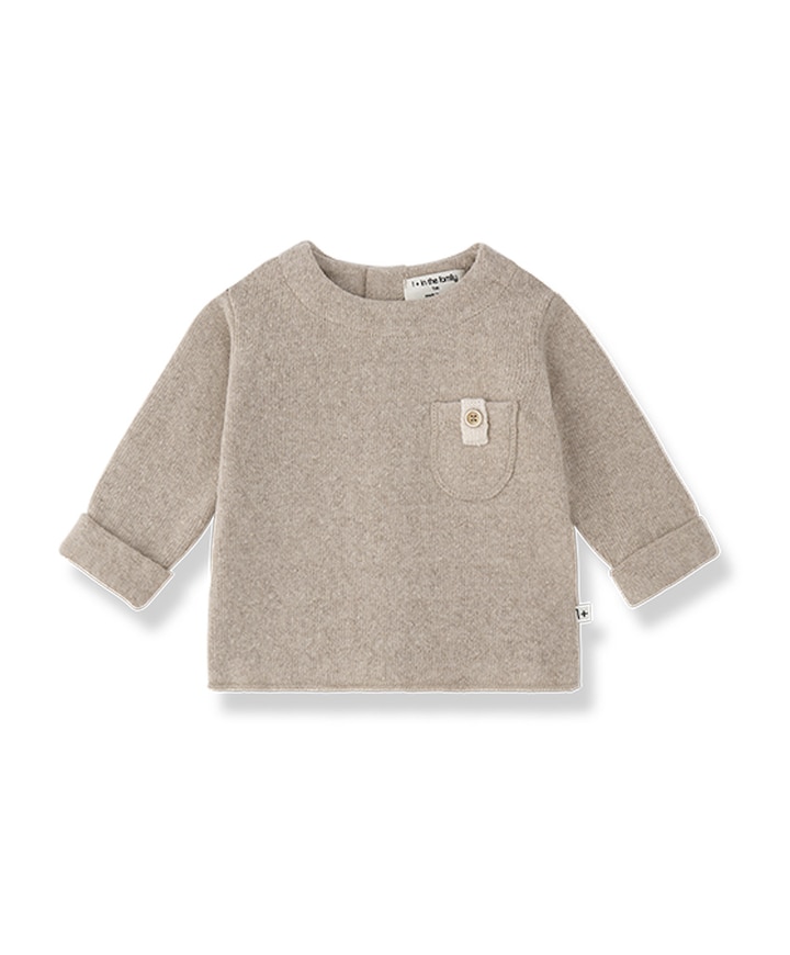 Uniseks trui  beige