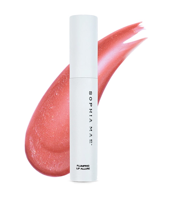 Lipgloss plumping allure radiant rose