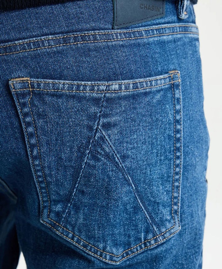 TAVON CORE heren jeans blauw