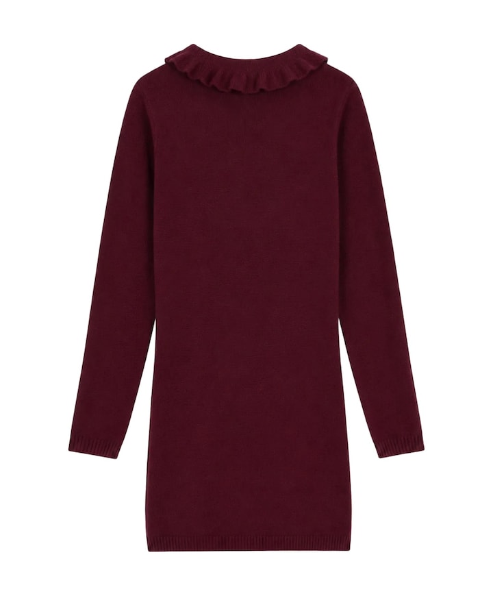 Meisjes jurk bordeaux