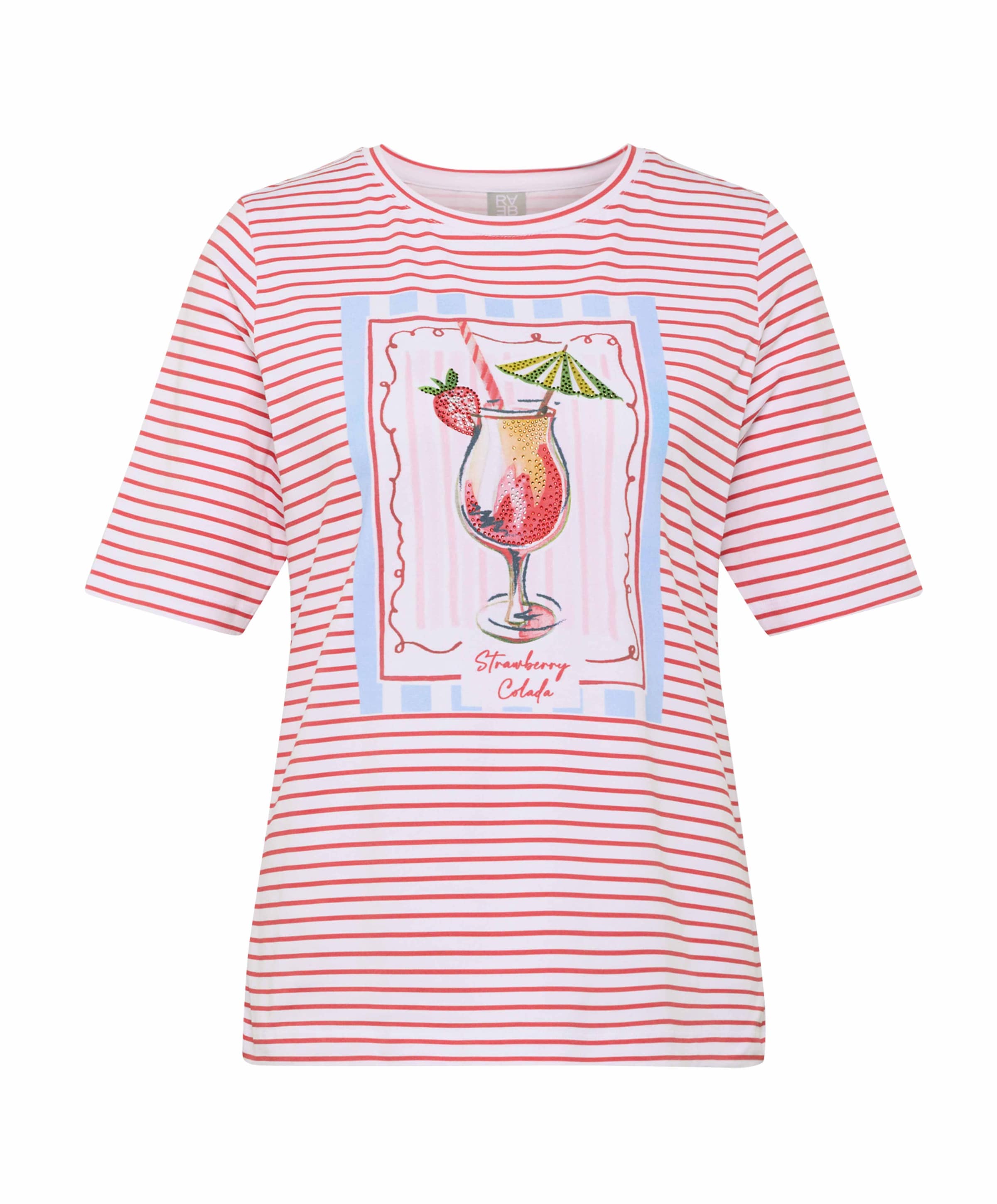 Dames T-shirt rood