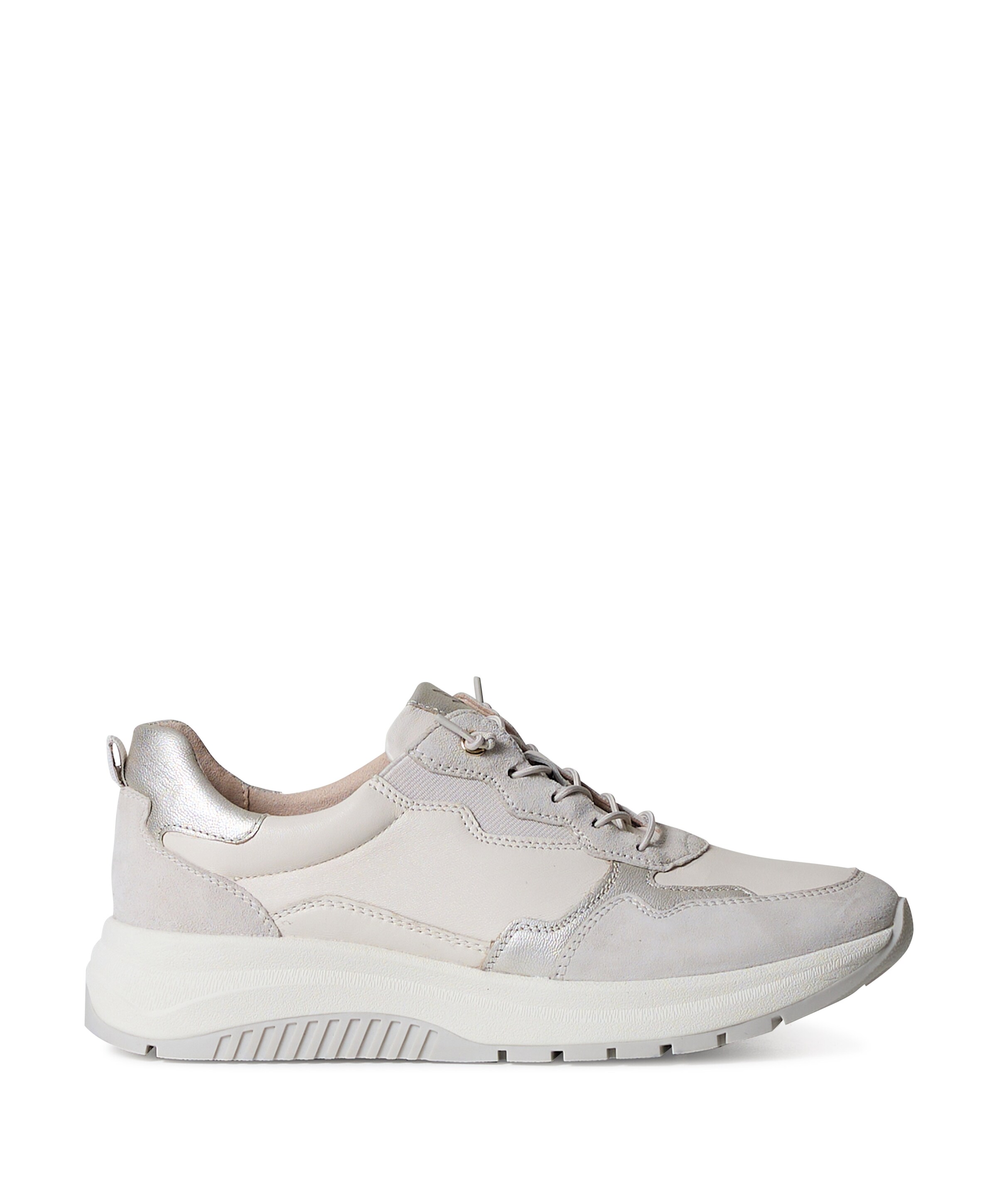 Women Lace-up dames sneakers grijs